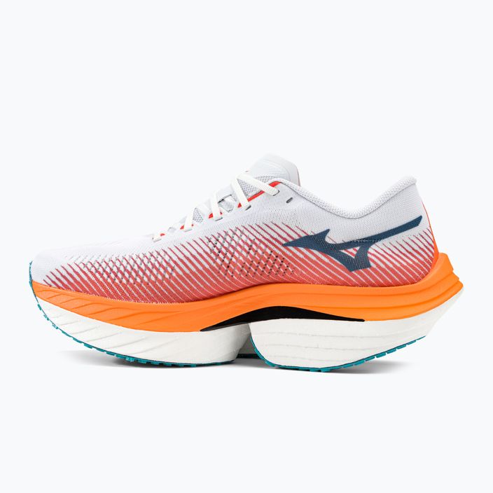 Mizuno Wave Rebellion Pro alb-portocaliu pantofi de alergare J1GC231701 10