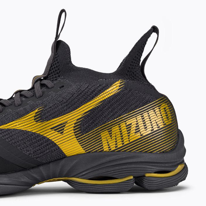 Pantofi de volei pentru bărbați Mizuno Wave Lightning Neo2 negru V1GA220241 10