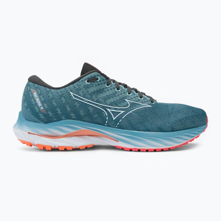 Pantofi de alergare pentru bărbați Mizuno Wave Inspire 19 albastru J1GC234401 2
