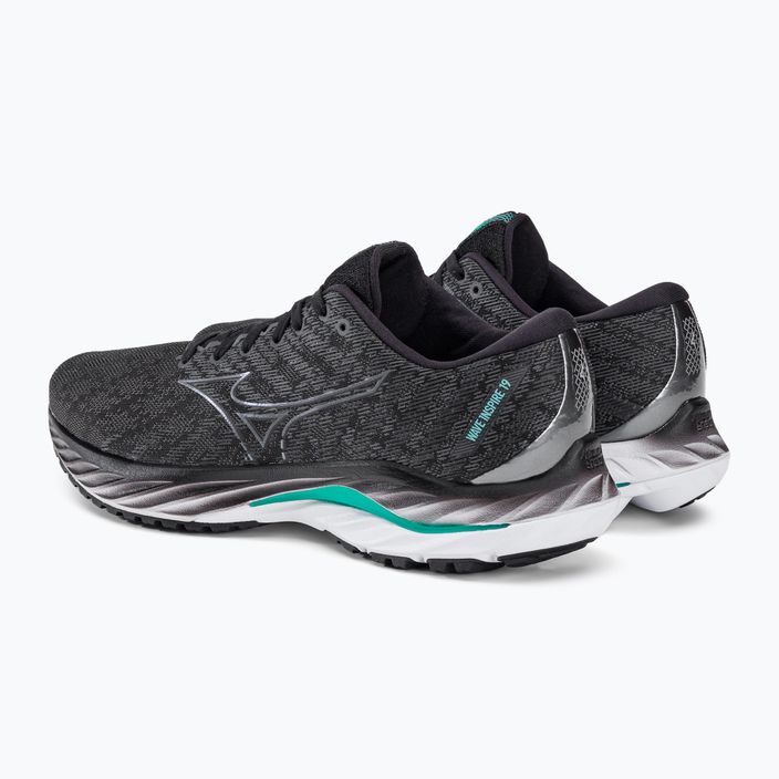 Pantofi de alergare pentru bărbați Mizuno Wave Inspire 19 negru J1GC234402 3