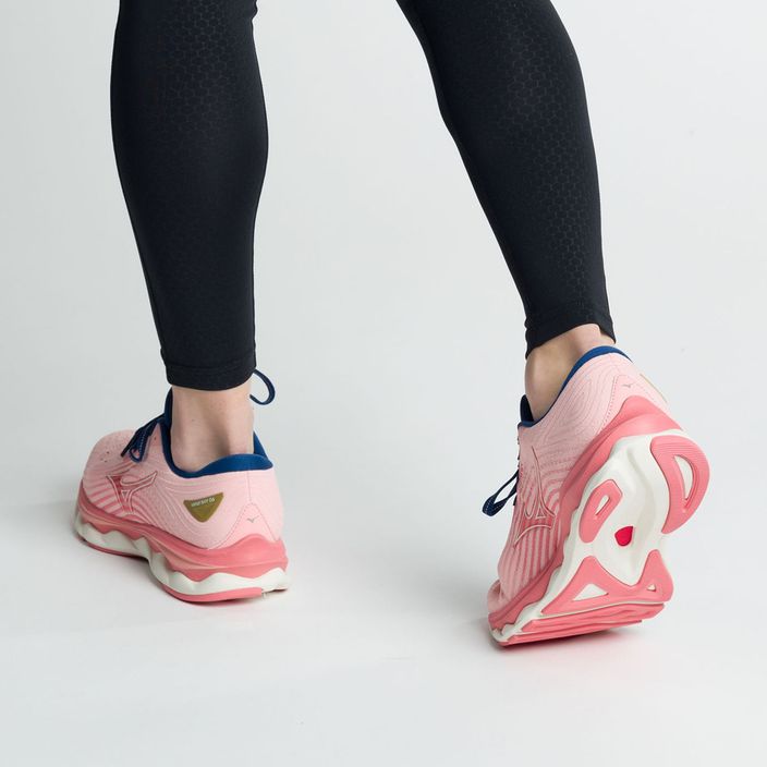 Pantofi de alergare pentru femei Mizuno Wave Sky 6 roz J1GD220273 3
