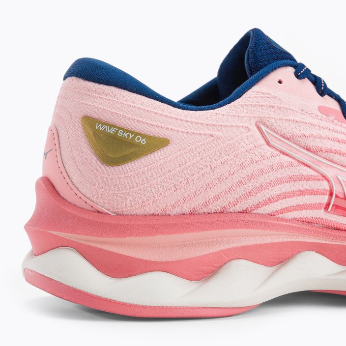 Pantofi de alergare pentru femei Mizuno Wave Sky 6 roz J1GD220273 11