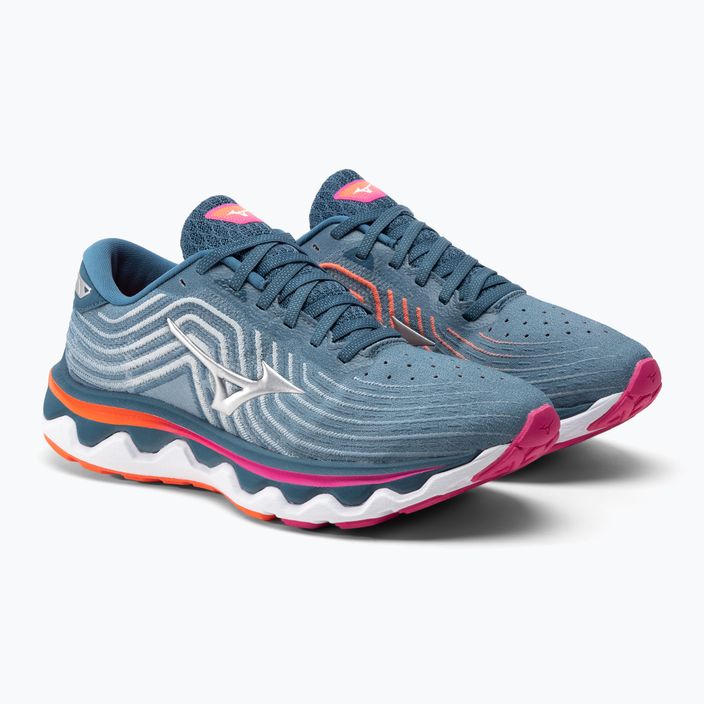 Pantofi de alergare pentru femei Mizuno Wave Horizon 6 albastru J1GD222611 6