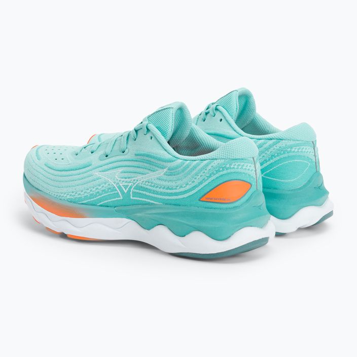 Pantofi de alergare pentru femei Mizuno Wave Skyrise 4 albastru J1GD230921 3
