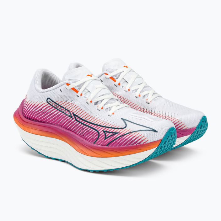 Mizuno Wave Rebellion Pro pantofi de alergare alb și roz J1GD231721 6