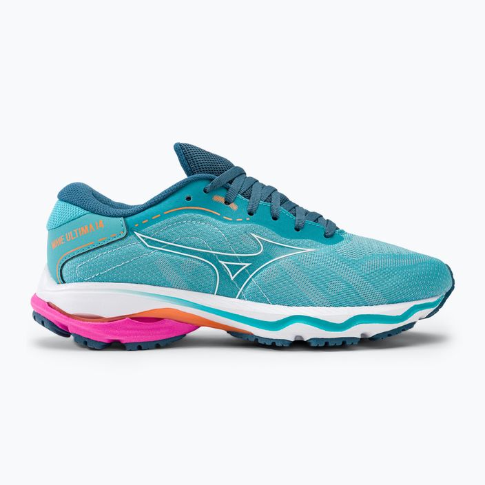 Pantofi de alergare pentru femei Mizuno Wave Ultima 14 albastru J1GD231821 2