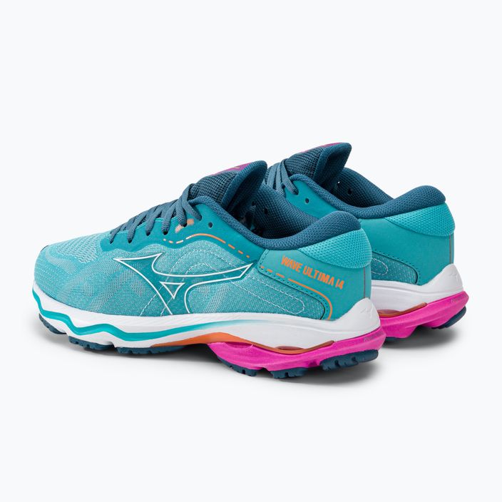 Pantofi de alergare pentru femei Mizuno Wave Ultima 14 albastru J1GD231821 3