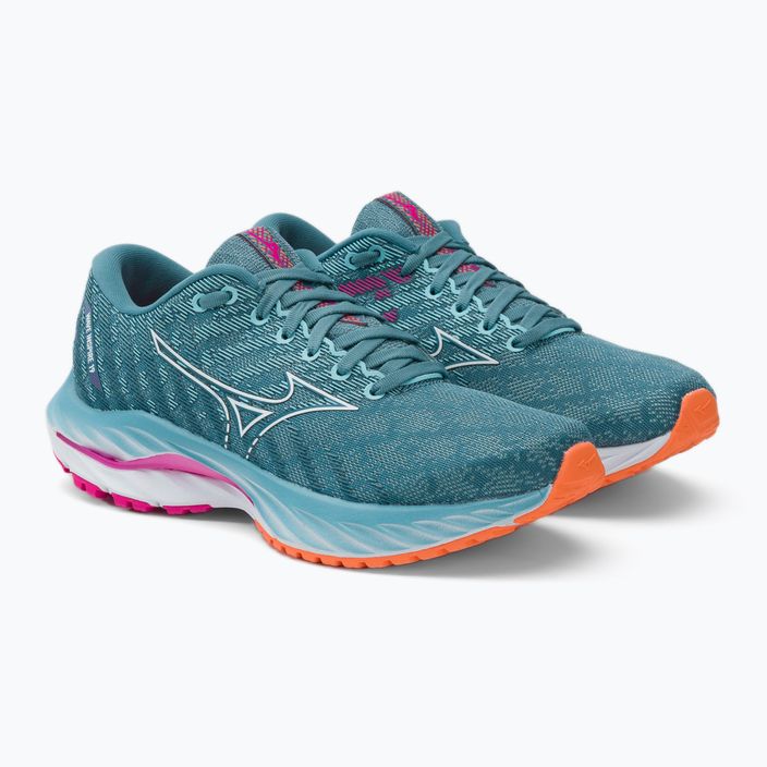 Pantofi de alergare pentru femei Mizuno Wave Inspire 19 albastru J1GD234421 4