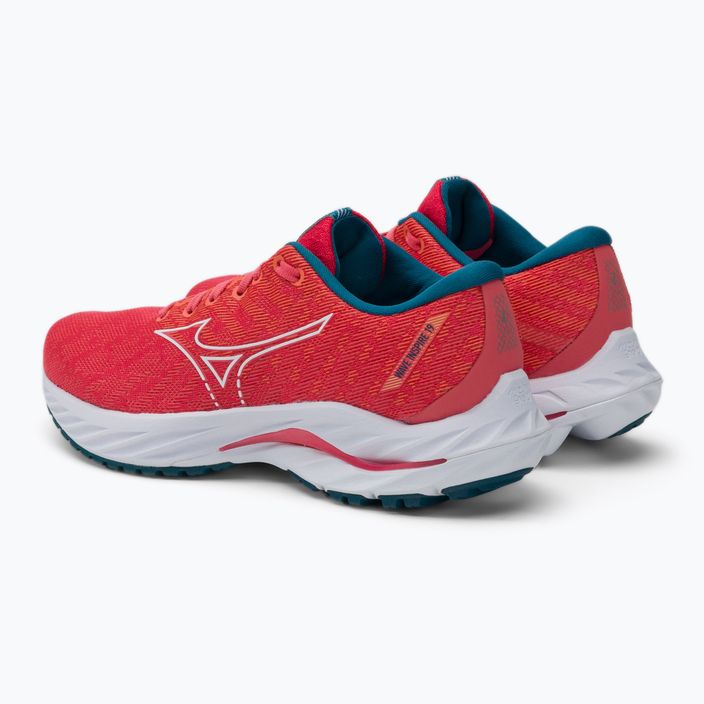 Pantofi de alergare pentru femei Mizuno Wave Inspire 19 roz J1GD234427 3