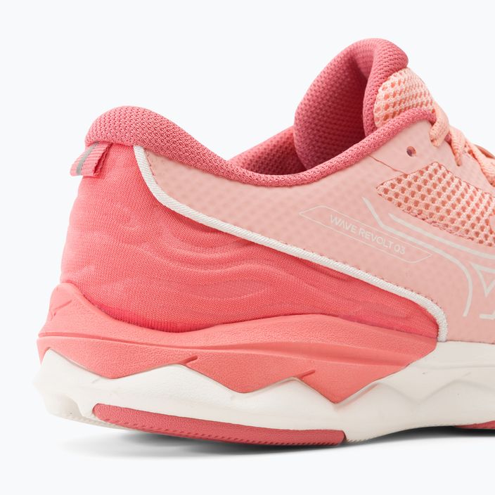 Pantofi de alergare pentru femei Mizuno Wave Revolt 3 roz J1GD238124 9
