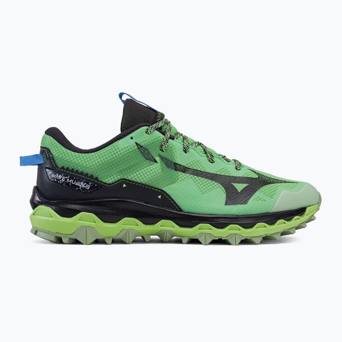 Pantofi de alergare pentru bărbați Mizuno Wave Mujin 9 verde J1GJJ227052 2