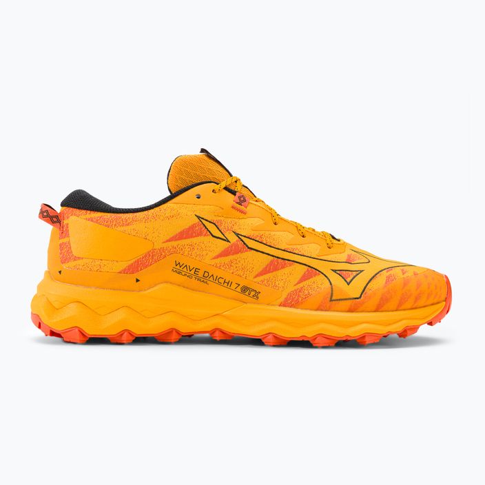 Pantofi de alergare pentru bărbați Mizuno Wave Daichi 7 GTX zinnia/tigerlily/negru 2