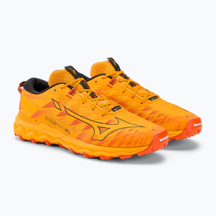 Pantofi de alergare pentru bărbați Mizuno Wave Daichi 7 GTX zinnia/tigerlily/negru 5