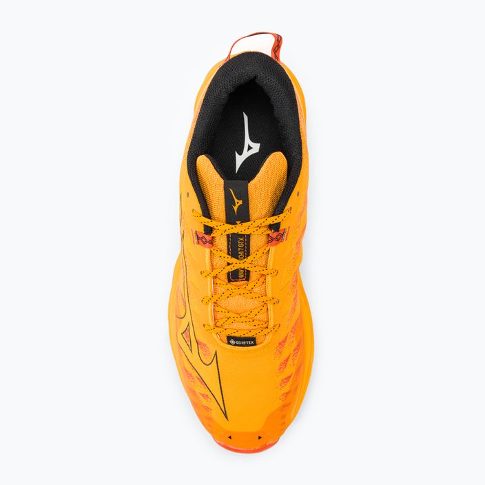 Pantofi de alergare pentru bărbați Mizuno Wave Daichi 7 GTX zinnia/tigerlily/negru 7