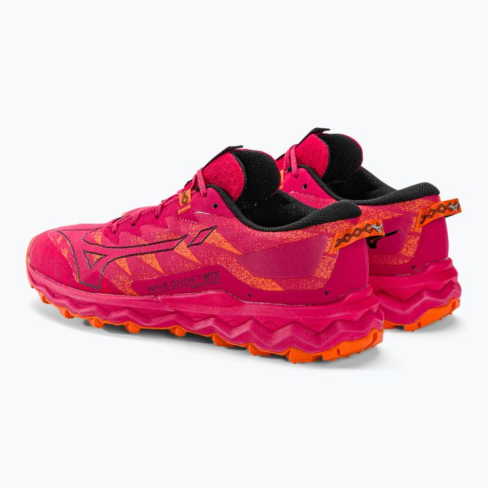 Pantofi de alergare pentru femei Mizuno Wave Daichi 7 GTX jazzy/tigerlily/negru 4