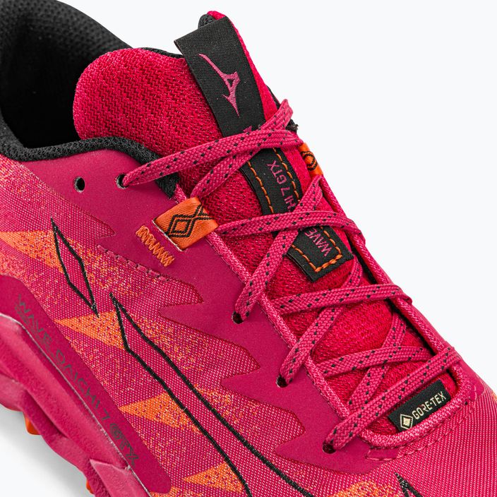 Pantofi de alergare pentru femei Mizuno Wave Daichi 7 GTX jazzy/tigerlily/negru 9