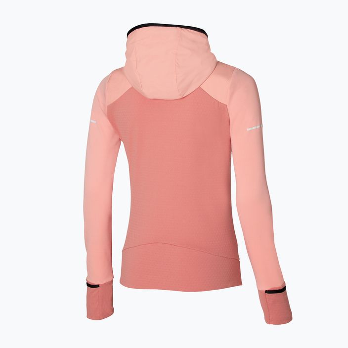 Jachetă de alergat pentru femei  Mizuno Warmalite Hybrid FZ apricot blush 2