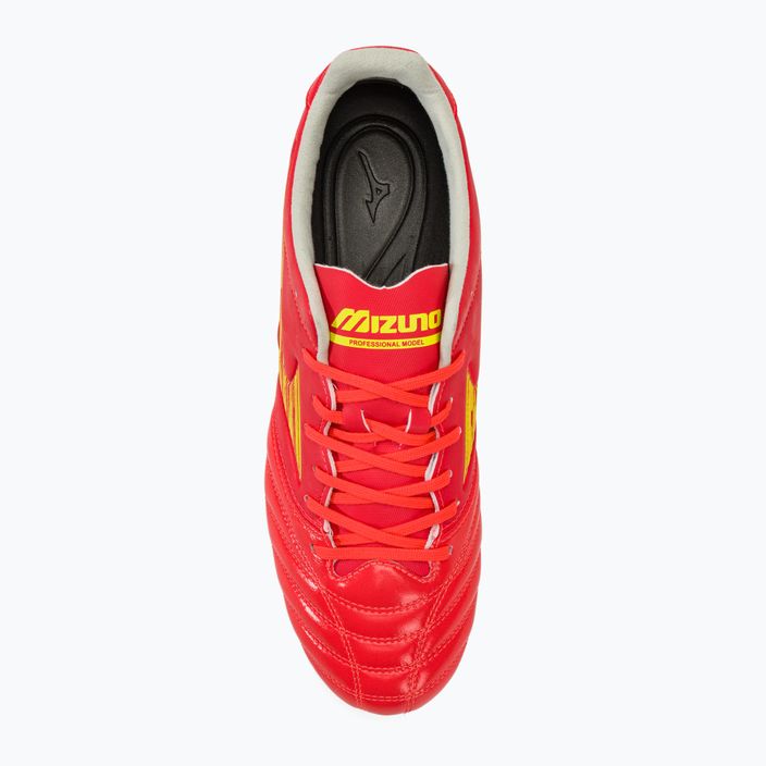 Încălțăminte de fotbal pentru bărbați  Mizuno Morelia Neo IV Pro AG flerycoral2/bolt2 5