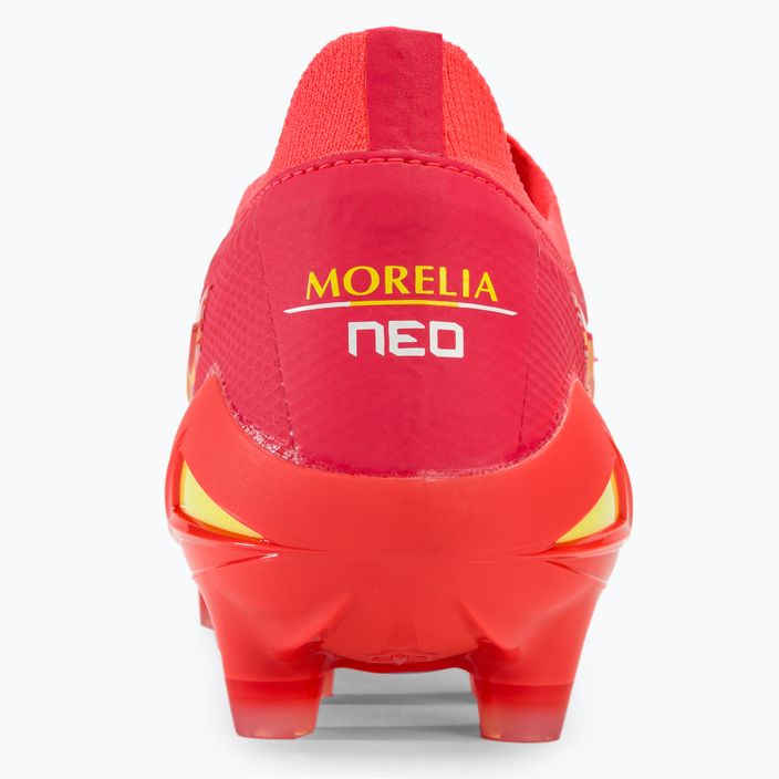 Încălțîminte de fotbal pentru bărbați Mizuno Morelia Neo IV Beta JP MD fcoral2/bolt2/fcoral2 6