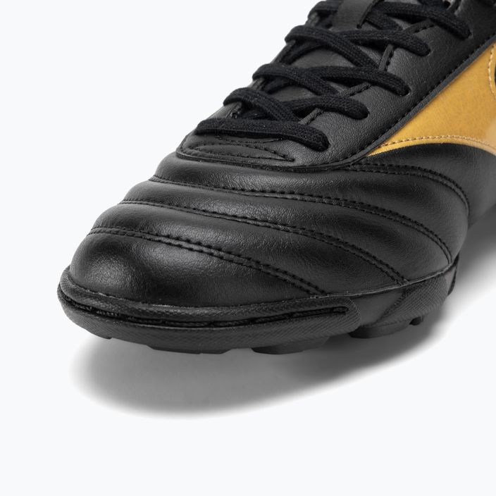 Încălțîminte de fotbal pentru bărbați Mizuno Morelia II Club AS black/gold/dark shadow 7