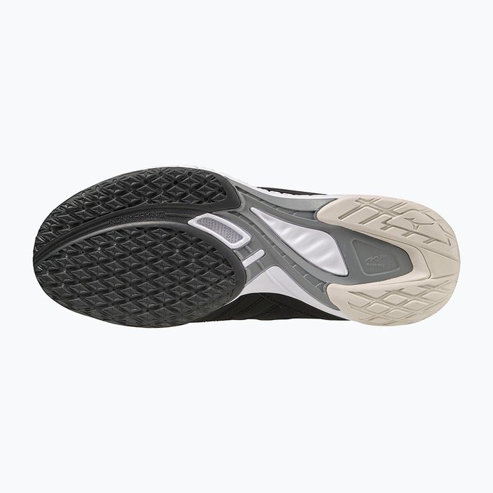 Pantofi de handbal pentru bărbați Mizuno Wave GK negru / argintiu / alb 15