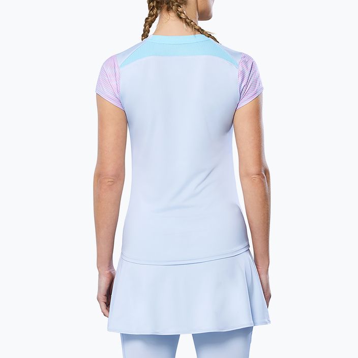 Tricou de tenis pentru femei Mizuno Charge Printed Tee halogen blue 2