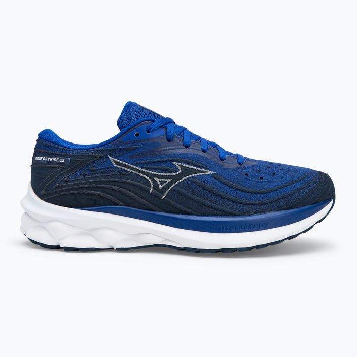 Încălțăminte de alergare pentru bărbați Mizuno Wave Skyrise 5 surf the web/ white/ india ink 2