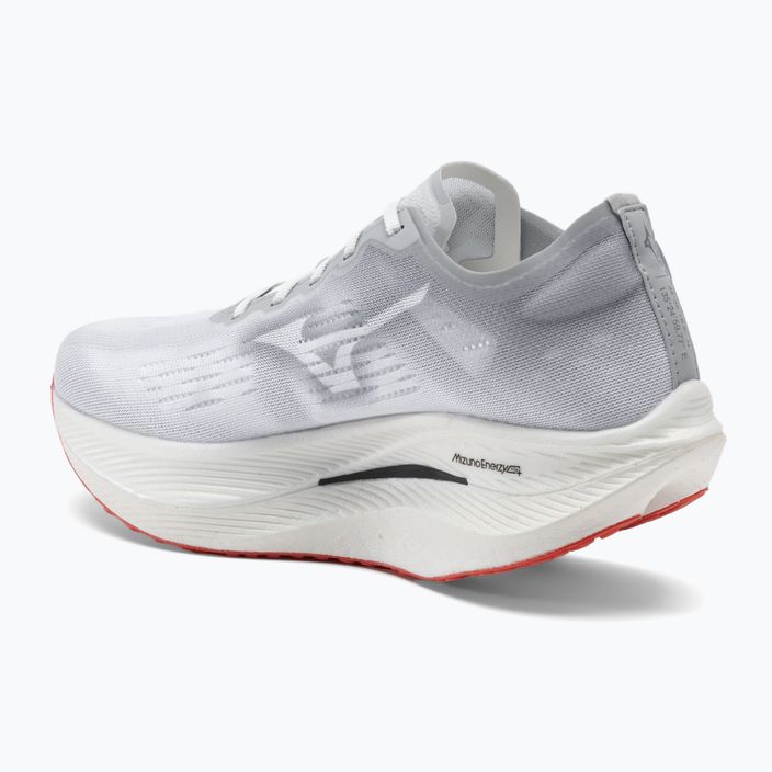 Încălțăminte de alergat pentru bărbați Mizuno Wave Rebellion Pro 2 white/harbor mist/cayenne 4