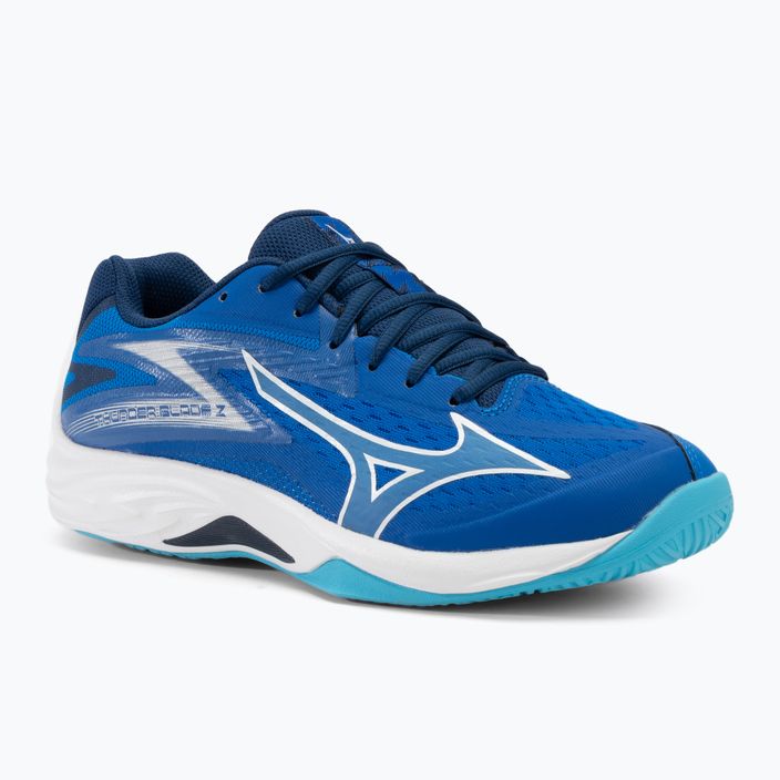 Încălțăminte de volei pentru bărbați Mizuno Thunder Blade Z mugen blue/white/estate blue