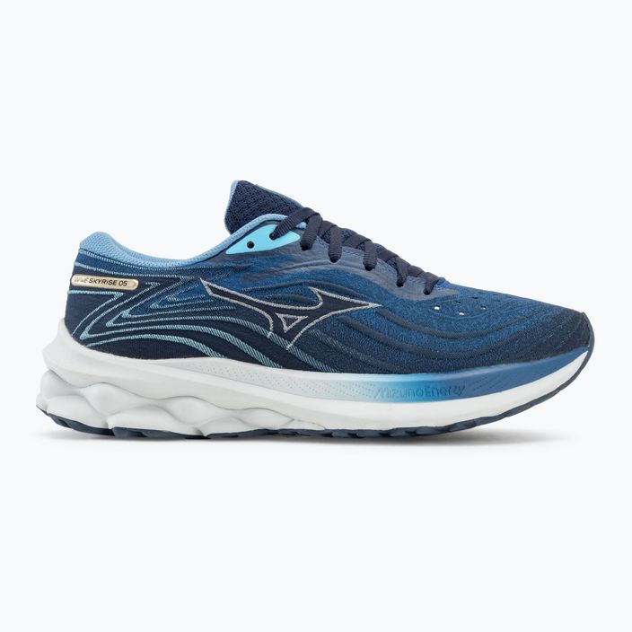 Încălțăminte de alergare pentru bărbați Mizuno Wave Skyrise 5 classic blue/plein air/river blue 2