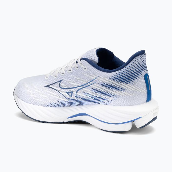 Încălțăminte de alergare pentru bărbați Mizuno Wave Rider 28 white/estate blue/mugen blue 3