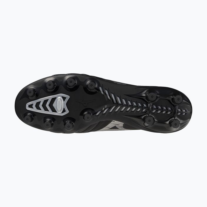 Încălțăminte de fotbal pentru bărbați Mizuno Morelia Neo IV β Elite FG black/galaxy silver 4