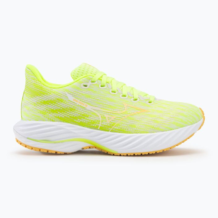 Încălțăminte de alergare pentru femei Mizuno Wave Rider 28 mizuno neo lime/flax/mizuno snow white 2