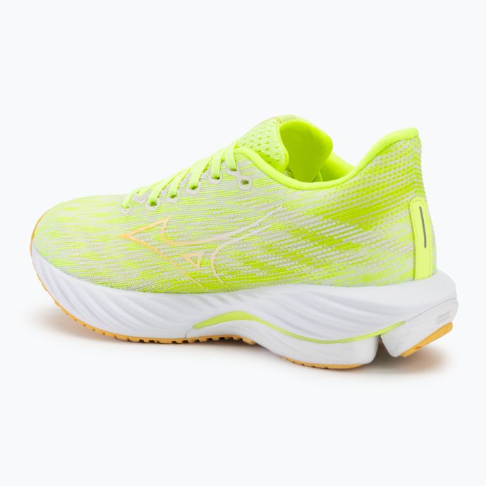 Încălțăminte de alergare pentru femei Mizuno Wave Rider 28 mizuno neo lime/flax/mizuno snow white 3