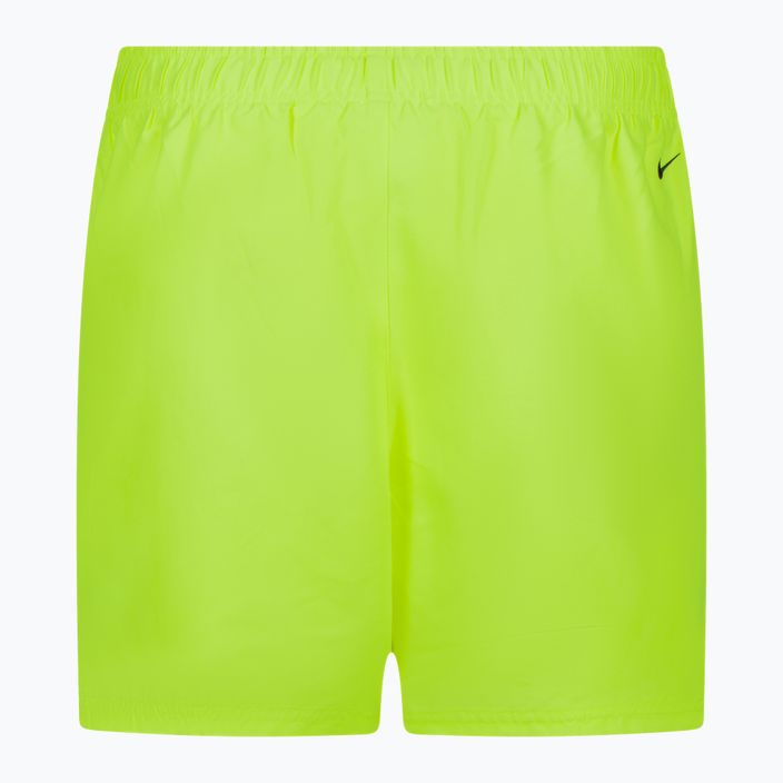 Pantaloni scurți de baie Nike Logo Solid 5" Volley pentru bărbați, galben NESSA566-737 2