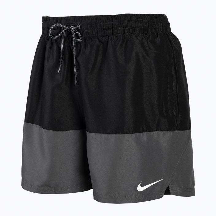 Bărbați Nike Split 5" Volley pantaloni scurți de înot negru NESSB451-001 2