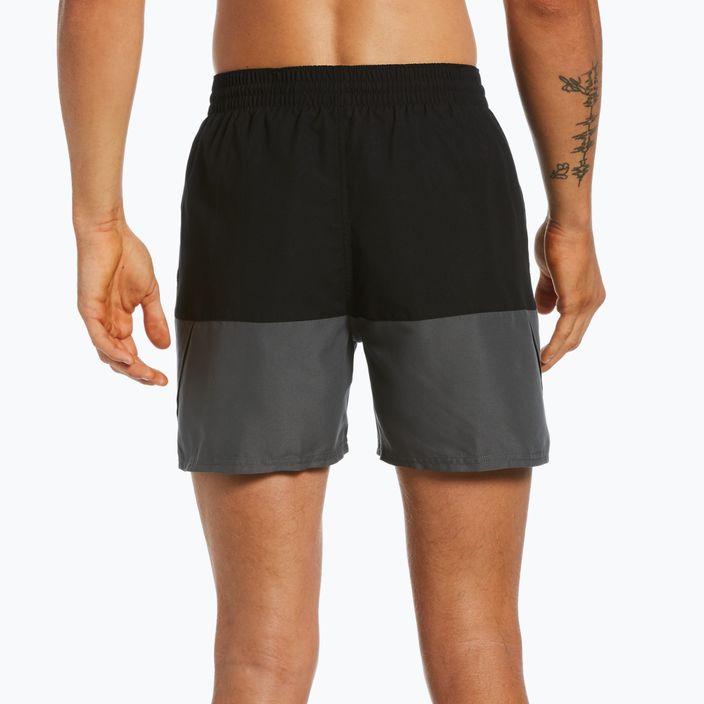 Bărbați Nike Split 5" Volley pantaloni scurți de înot negru NESSB451-001 6
