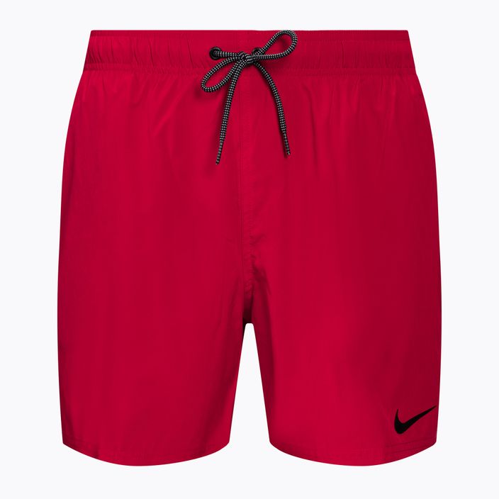 Pantaloni scurți de baie Nike Contend 5" Volley pentru bărbați, roșu NESSB500-614