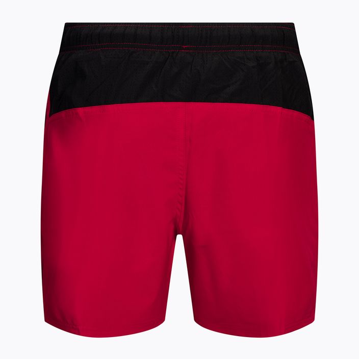 Pantaloni scurți de baie Nike Contend 5" Volley pentru bărbați, roșu NESSB500-614 2