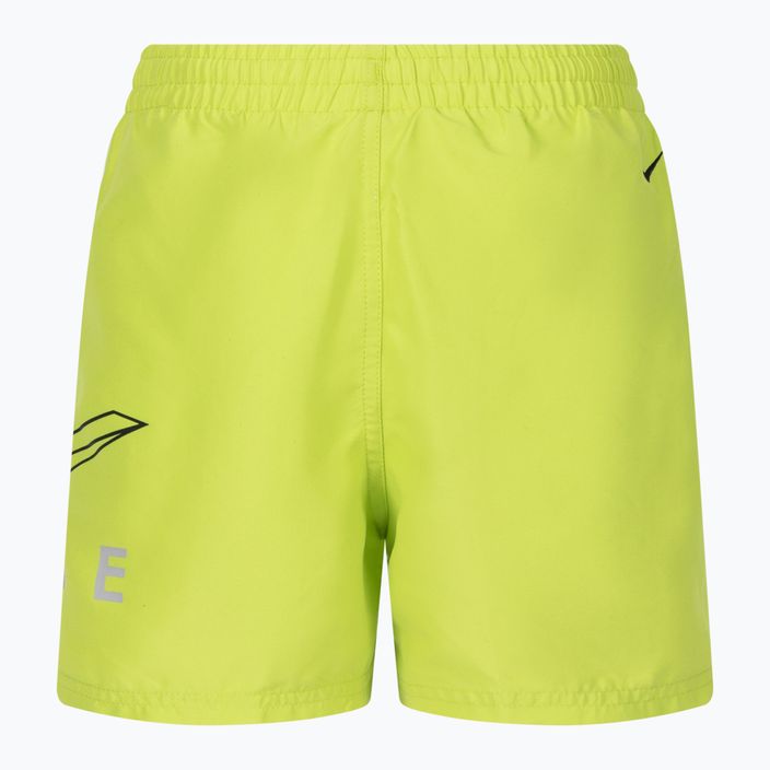 Pantaloni scurți de înot pentru copii Nike Split Logo 4" Volley, verde NESSC786-312 2
