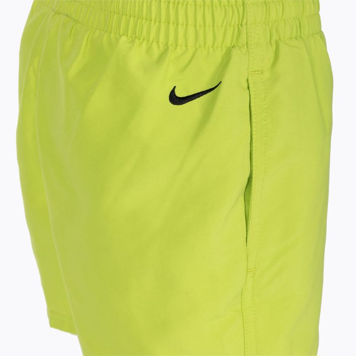 Pantaloni scurți de înot pentru copii Nike Split Logo 4" Volley, verde NESSC786-312 4