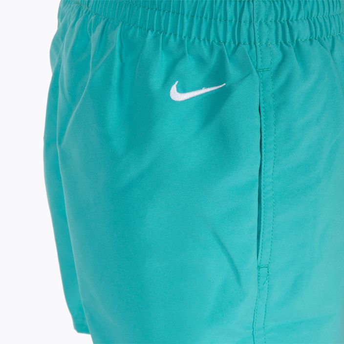 Pantaloni scurți de baie pentru copii Nike Split Logo 4" Volley verde NESSC786-339 4