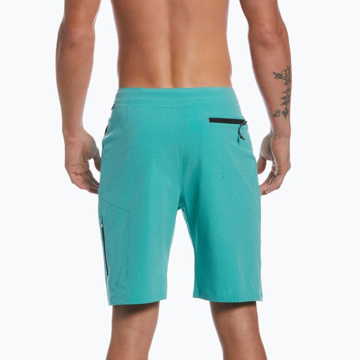 Bărbați Nike Flow 9' Hybrid 339 pantaloni scurți de înot albastru NESSC515 8
