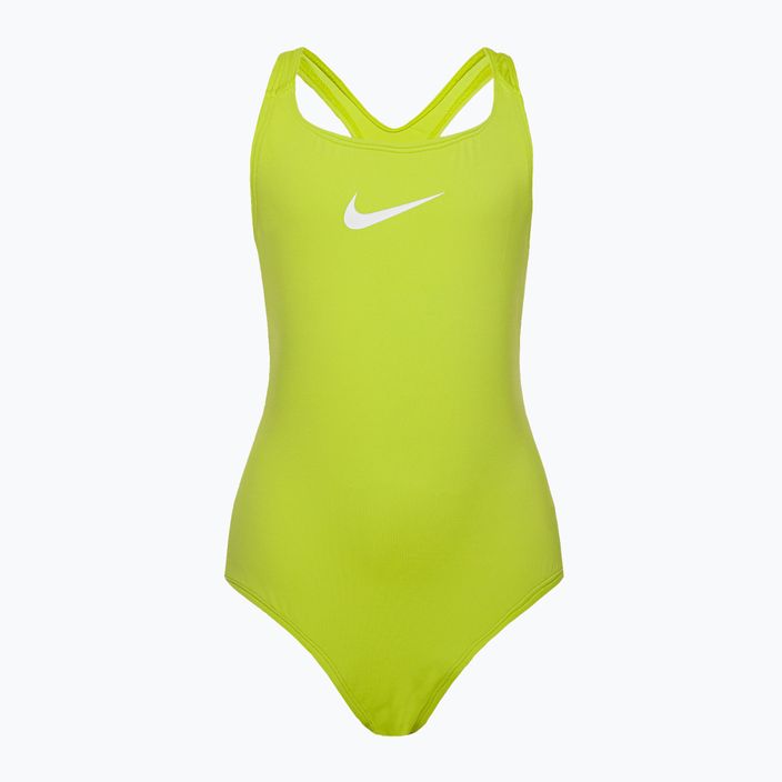 Costum de baie o piesă pentru copii Nike Essential Racerback verde NESSB711-312