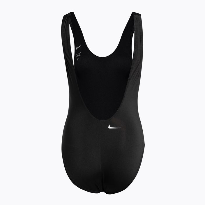 Costum de baie o piesă Nike Multi Logo pentru femei, negru NESSC250-001 2