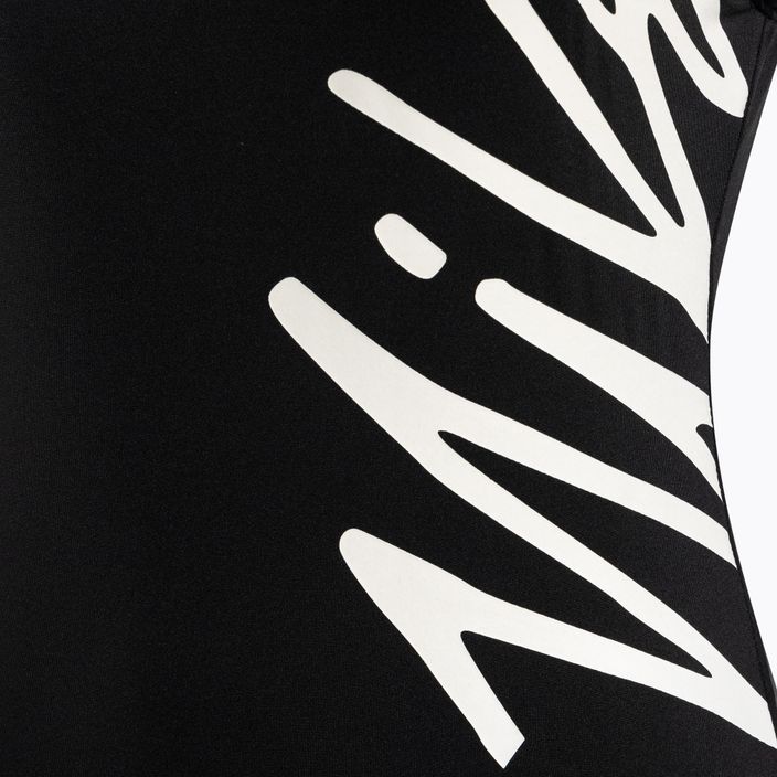 Costum de baie o piesă Nike Multi Logo pentru femei, negru NESSC250-001 4