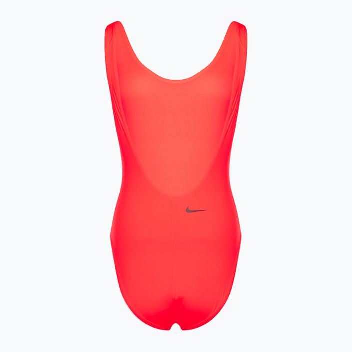 Costum de înot dintr-o bucată pentru femei Nike Multi Logo bright crimson 2