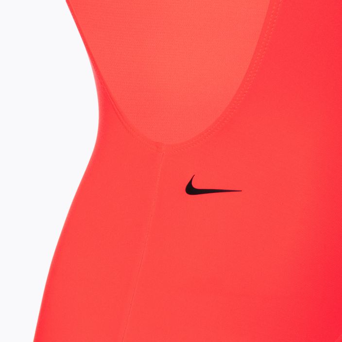 Costum de înot dintr-o bucată pentru femei Nike Multi Logo bright crimson 4
