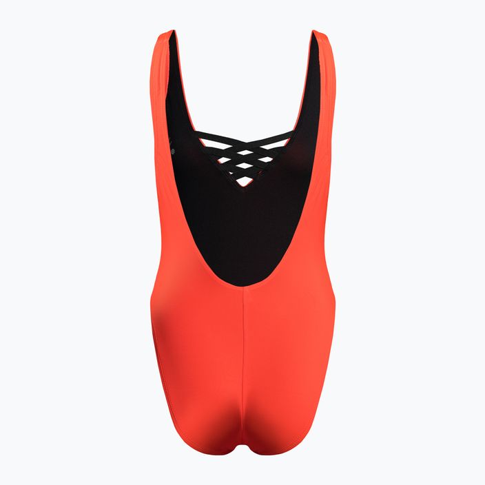 Costum de baie dintr-o singură piesă pentru femei Nike Sneakerkini U-Back portocaliu NESSC254-631 2