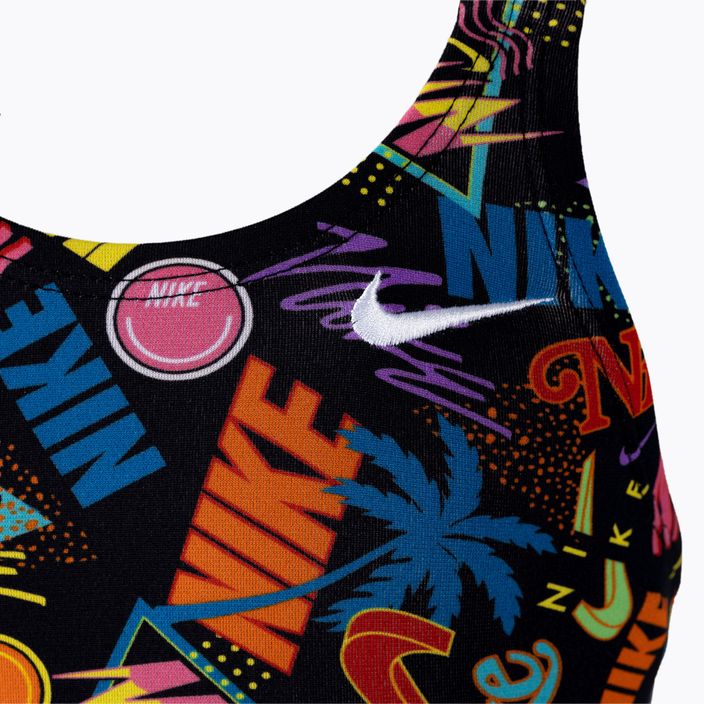 Costum de baie întreg pentru copii Nike Multiple Print Fastback Culoare NESSC755-737 3